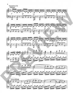 6 Variationen in a-Moll op. 107 Nr. 7 von Ludwig van Beethoven 