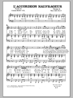 L'Accordeon Naufrageur von Mort Shuman (Download) 