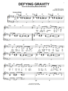 Defying Gravity von Idina Menzel (Download) 