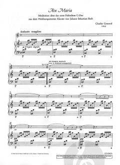 Ave Maria von Johann Sebastian Bach 