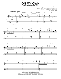 On My Own von Alain Boublil (Download) 