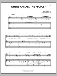 Where Are All The People? von Christopher Curtis (Download) 