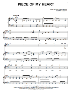 Piece Of My Heart von Janis Joplin (Download) 