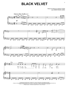 Black Velvet von Alannah Myles (Download) 