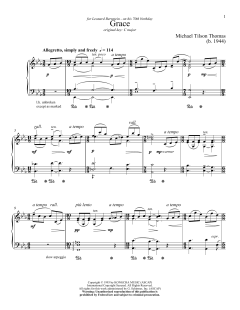 Grace von Michael Tilson Thomas (Download) 