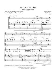 The Crucifixion von Samuel Barber (Download) 
