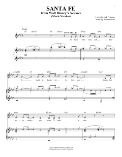 Santa Fe von Alan Menken (Download) 