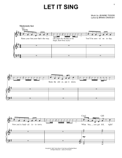 Let It Sing von Jeanine Tesori (Download) 