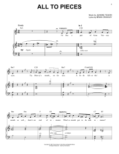 All To Pieces von Jeanine Tesori (Download) 