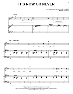 It's Now Or Never von Elvis Presley (Download) 