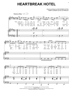 Heartbreak Hotel von Elvis Presley (Download) 
