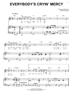 Everybody's Cryin' Mercy von Mose Allison (Download) 