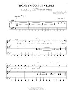 Honeymoon in Vegas (Finale) von Jason Robert Brown (Download) 