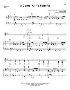 O Come, All Ye Faithful von Frederick Oakeley (Download) 