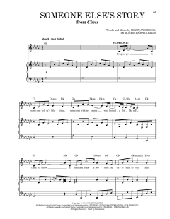 Someone Else's Story von Benny Andersson (Download) 
