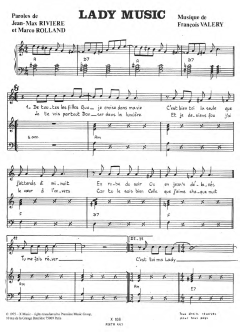 Lady Music von Francois Valery (Download) 