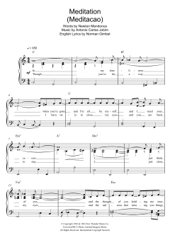 Meditation (Meditacao) von Antonio Carlos Jobim (Download) 