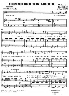 Donne-Moi Ton Amour von Jean-Max Riviere (Download) 