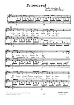 Je Revivrai von Martine Clemenceau (Download) 
