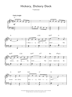 Hickory Dickory Dock von Traditional (Download) 