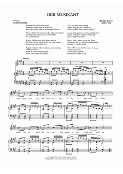 Der Musikant von Hugo Wolf (Download) 