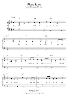 Piano Man von Billy Joel (Download) 