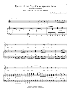 Queen Of The Night's Vengeance Aria von Wolfgang Amadeus Mozart (Download) 