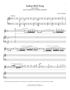 Indian Bell Song von Léo Delibes (Download) 