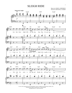 Sleigh Ride von Leroy Anderson (Download) 