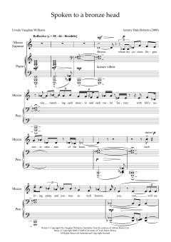 Spoken to a Bronze Head von Jeremy Dale Roberts (Download) 