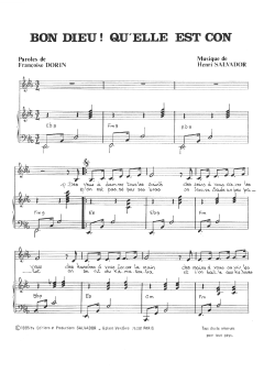 Bon Dieu! Qu'elle Est Con von Henri Salvador (Download) 