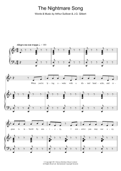 The Nightmare Song von Gilbert & Sullivan (Download) 