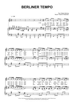 Berliner Tempo von Walter Mehring (Download) 