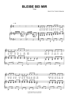 Bleibe Bei Mir von Friedrich Holländer (Download) 