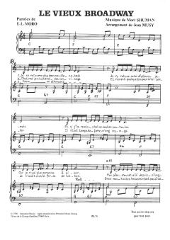 Le Vieux Broadway von Mort Shuman (Download) 