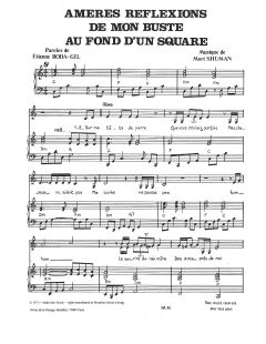 Ameres Reflexions De Mon Buste Au Fond D'un Square von Mort Shuman (Download) 