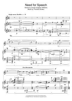 Need For Speech von Thomas Simaku (Download) 