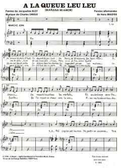 A La Queue Leu Leu von Charles Orieux (Download) 