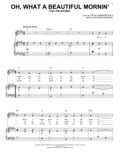 Oh, What A Beautiful Mornin' von Rodgers & Hammerstein (Download) 