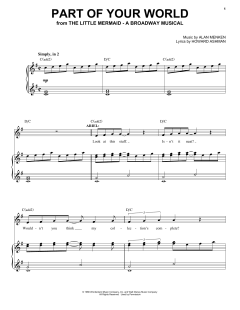 Part Of Your World von Howard Ashman (Download) 