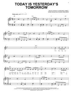 Today Is Yesterday's Tomorrow von Michael Bublé (Download) 
