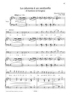 La calunnia è un venticello von Gioacchino Rossini (Download) 