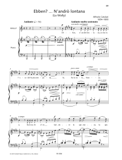 Ebben?  N'andrò lontana von Alfredo Catalani (Download) 