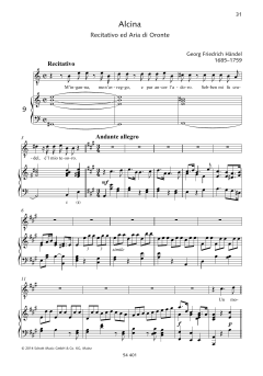 M'inganna, me n'avveggo / Un momento di contento von George Frideric Handel (Download) 