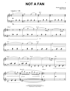 Not A Fan von Ben Folds (Download) 