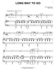 Long Way To Go von Ben Folds (Download) 