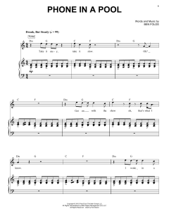 Phone In A Pool von Ben Folds (Download) 