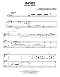 Maybe von Alain Boublil (Download) 