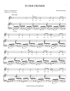 In Der Fremde (In A Foreign Land) (Download) 