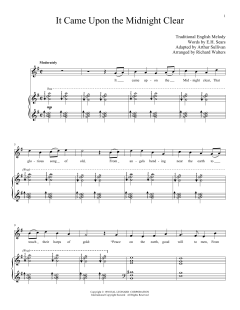 It Came Upon The Midnight Clear von Edmund Hamilton Sears (Download) 